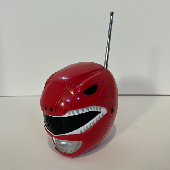 Vintage Mighty Morphin Red Power Ranger AM/FM Clock Radio 1994 Saban Micro Games - Picture 11 of 13